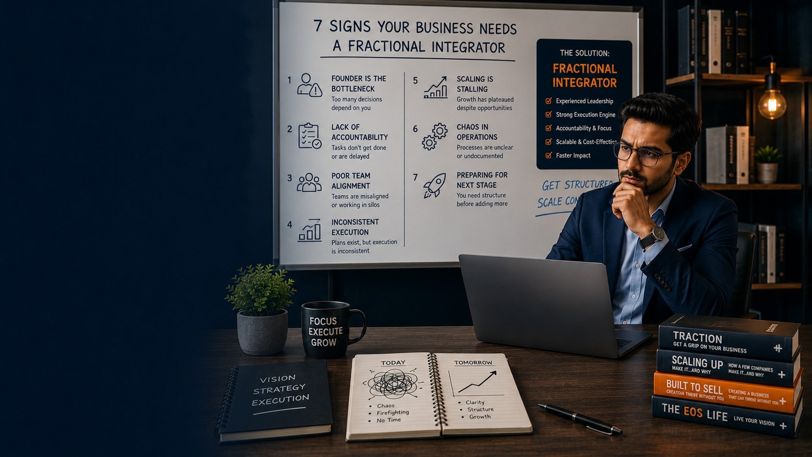 7 Signs Your Business Needs a Fractional Integrator Before Hiring a Full-Time COO