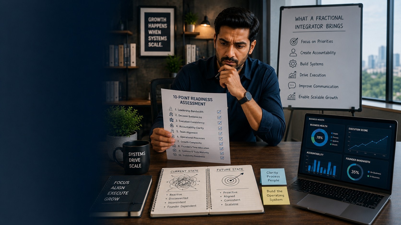 Is Your Business Ready for a Fractional Integrator? A 10-Point Readiness Assessment