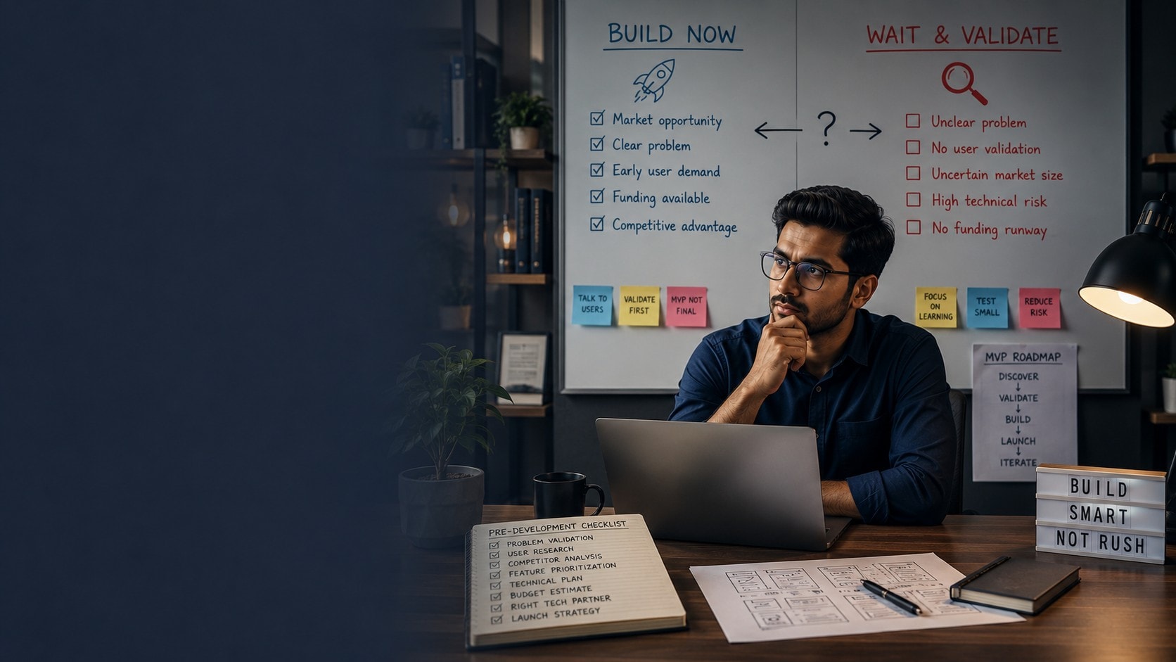 Build Now or Wait? How Startup Founders Should Decide When to Start Product Development