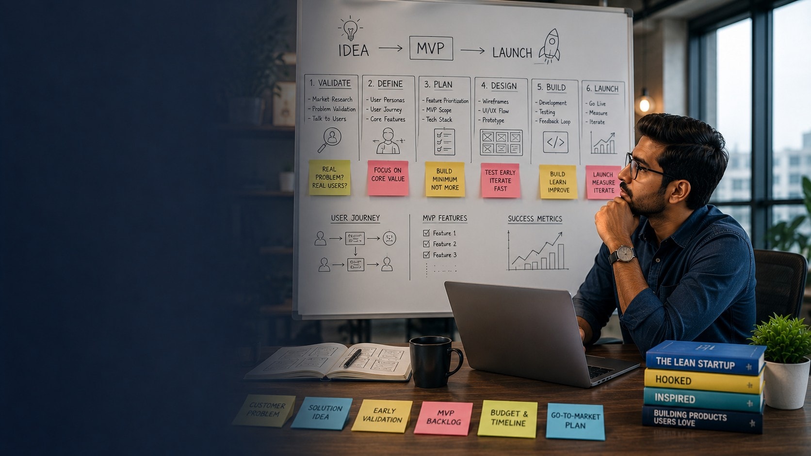 How to Turn a Startup Idea Into a Working MVP: A Step-by-Step Founder’s Guide