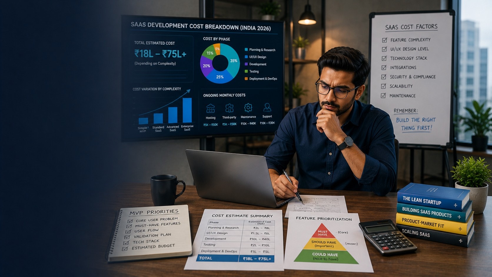 How Much Does It Cost to Build a SaaS Product in India in 2026? Complete Founder’s Guide